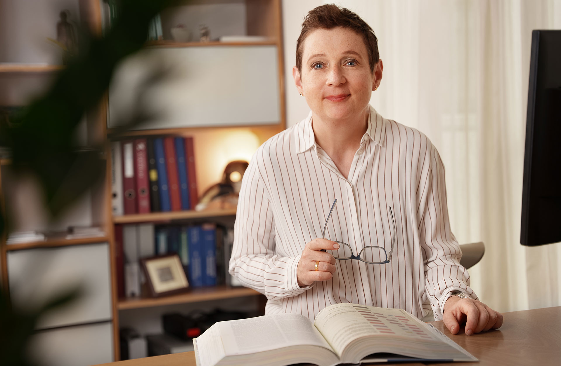 Dr. med. Tatiana Makosz in der Praxis